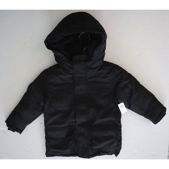Old Navy 478050-01 Kid's Sz 4T Blackjack Expedition Water-Resistant Hooded Parka - Picture 1 of 11